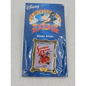 2002 Disney Pin 12 Months of Magic 1943 Movie Poster Saludos Amigos Donald Jose